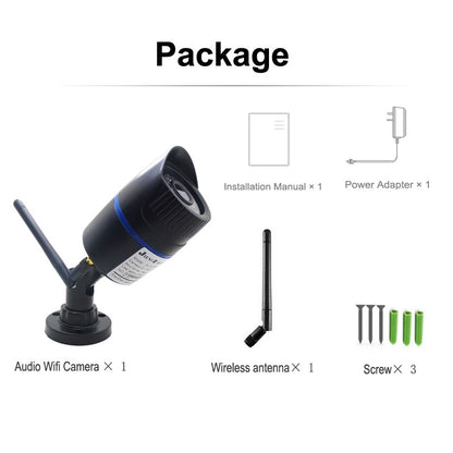 JIENUO 5MP IP Camera Wireless Cctv Security Outdoor Waterproof Night Vision Onvif 32G 64G 128G Indoor HD Wifi Home Cam CamHipro