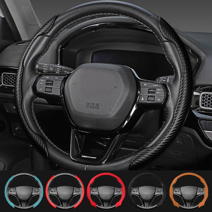 Car Suede Steering Wheel Cover Breathable For Haval H6 Jolion Dargo Chulian M6 H9 H4 H2 H3 H7 H8 F7 F7X C50 2022