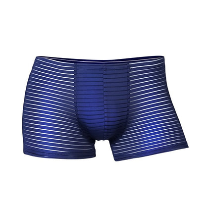 Mens Total Support Pouch Boxer Briefs Mesh Comfortable Cooling Moisture Wicking Underwear Breathable Elastic waistband Underpant