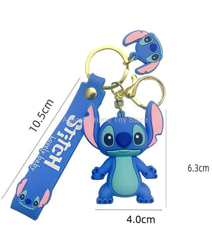 New Kawaii Anime Disney Keychain Toy Story Personalized Variety of Cartoon Doll Keyring Key Chain Car Pendant Kids Toys Gifts