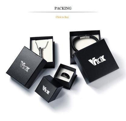 Vnox Colar Masculino Cubano Elo Corrente Aço Inoxidável Preto Cor de Ouro Gargantilha Masculina Colar Joias Presentes para Ele