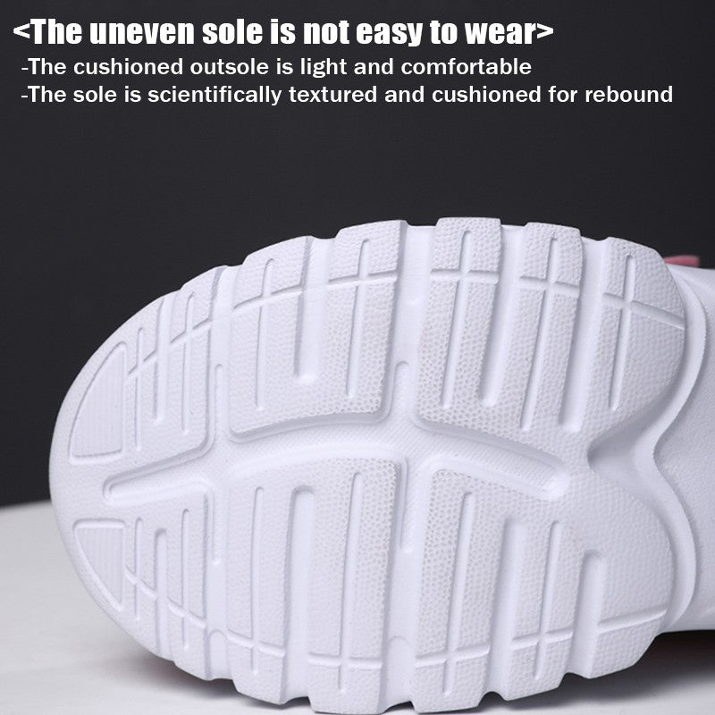 Lovely Girls Pink Sneaker Outdoor Breathable Mesh Flat Sport Shoes Fashion Kids Casual School Walking Shoe  Antislip