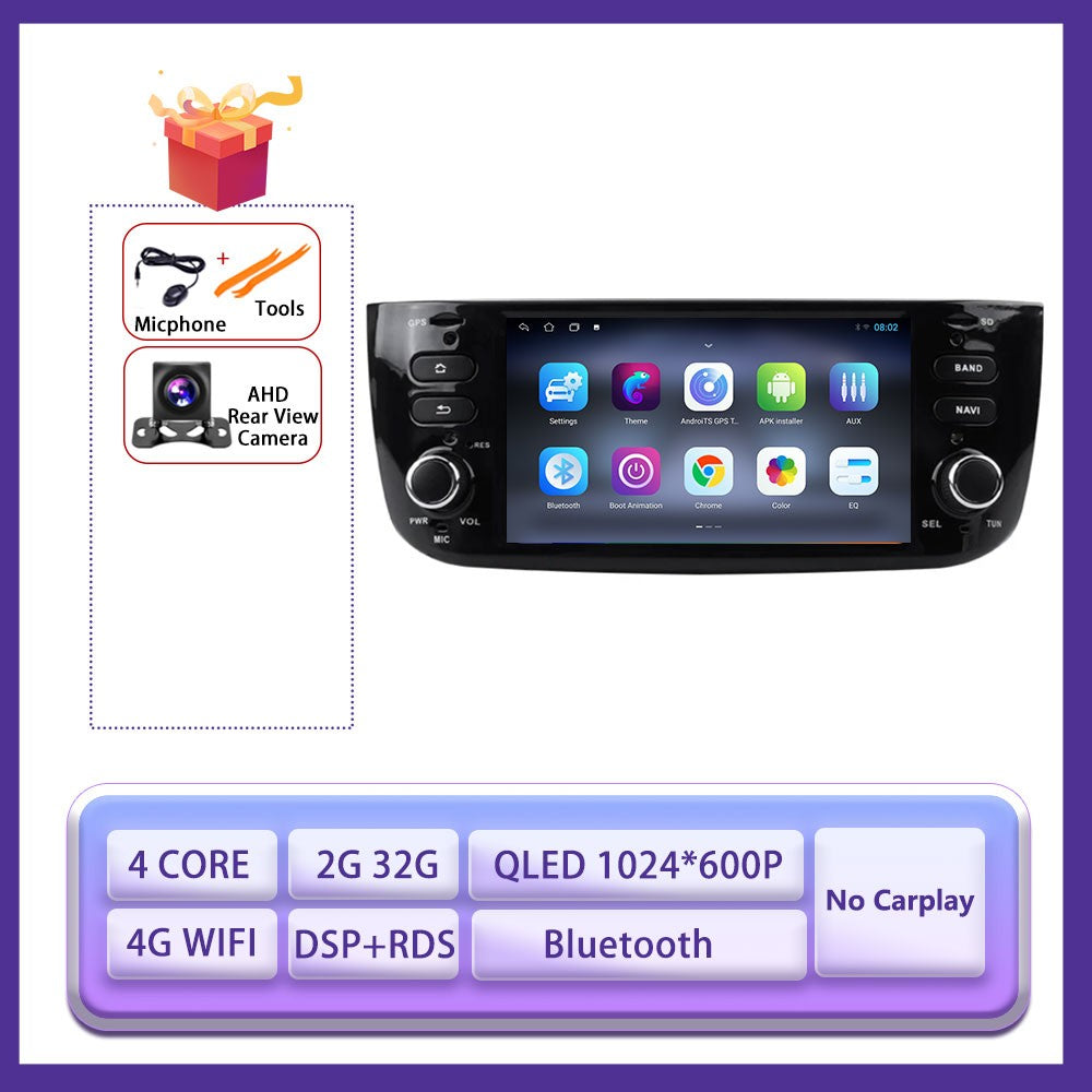 6.2 " Android 15 Auto Carplay Radio For Fiat Linea Punto EVO 2012-2015 Stereo Car Radio Multimedia Player GPS Navi Screen Tools