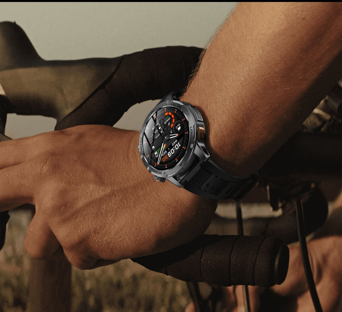 2025 Novo Smartwatch Militar T-Rex 3 Ultra Bateria de 1000mAh 5ATM À Prova D'água Lanterna Monitor Cardíaco Rastreador Esportivo Smartwatch Masculino