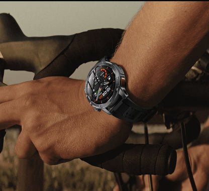 2025 Novo Smartwatch Militar T-Rex 3 Ultra Bateria de 1000mAh 5ATM À Prova D'água Lanterna Monitor Cardíaco Rastreador Esportivo Smartwatch Masculino