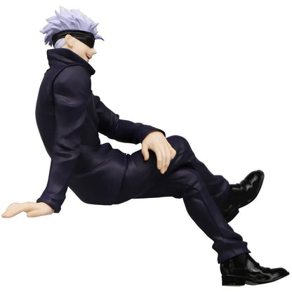 11cm Novo Gojo Satoru Anime Jujutsu Kaisen Boneco de Ação Itadori Yuji Sentado para Tampador de Macarrão Modelo de Brinquedos Bonecas Japonesas Hobbies