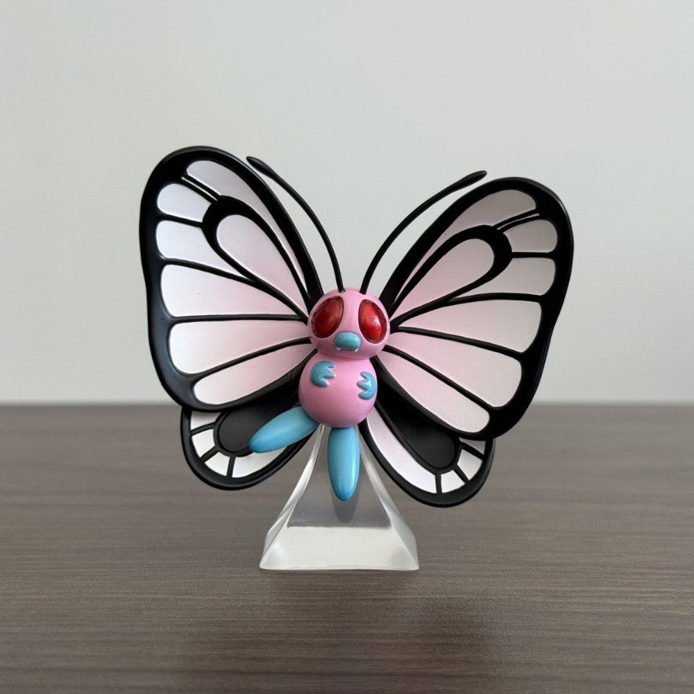 6,5 cm/2,56 pol. Anime Pokémon Figura Butterfree Bonecos de Ação Modelo de Coleção em PVC Brinquedos para Presentes Infantis