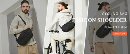 Heroic Knight Casual Men's Shoulder Bag 6.5" Phone Woman's Crossbody Bag Waterproof Men Chest Bag Outdoors Unisex Travel Pack