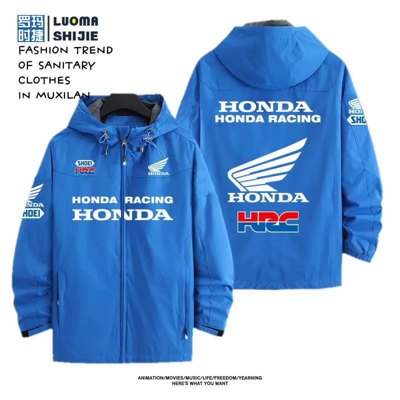 New Honda Motorcycle Windproof Blast Suit CBR Non-Double Wing Clothing Riding Suit Motorcycle Jacket Men