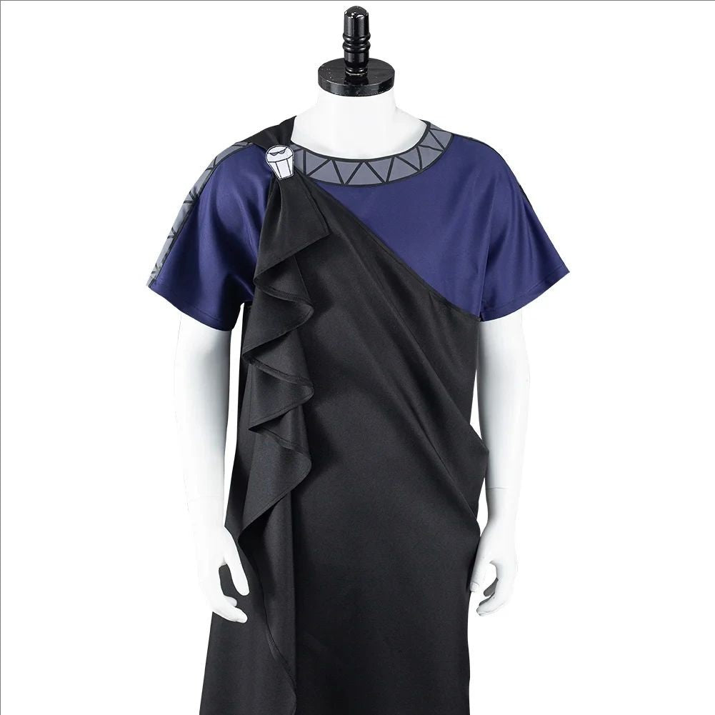 Hercules Megara Hades Cosplay Costume Cartoon Movie Outfits Men Women Dress Robe Halloween Carnival Party Role Play Suits