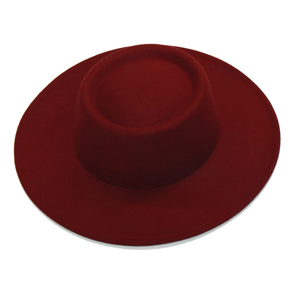 Chapéus Fedora Masculino Feminino Aba Larga 8.5CM Lã Feltro Chapéus Jazz Estilo Britânico 2023 Chapéu Panamá Formal Social