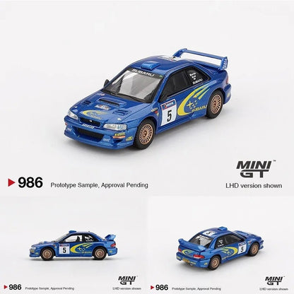 MINIGT Em estoque 1:64 Porsche Lamborghini Bugatti Pagani BMW McLaren Nissan Diecast Dior Car Modelo Coleção Miniatura Para