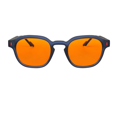 SHINU sleep better red lenses blue light filter glasses for men orange eyepieces gaming glasses Sleep aid glasses man customized