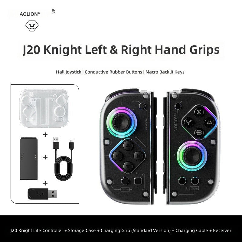 AOLION J20 Hall Joy-con Gamepad for NS2/Switch OLED/Switch NFC HD Shake Lite Left and Right Split Game Controller