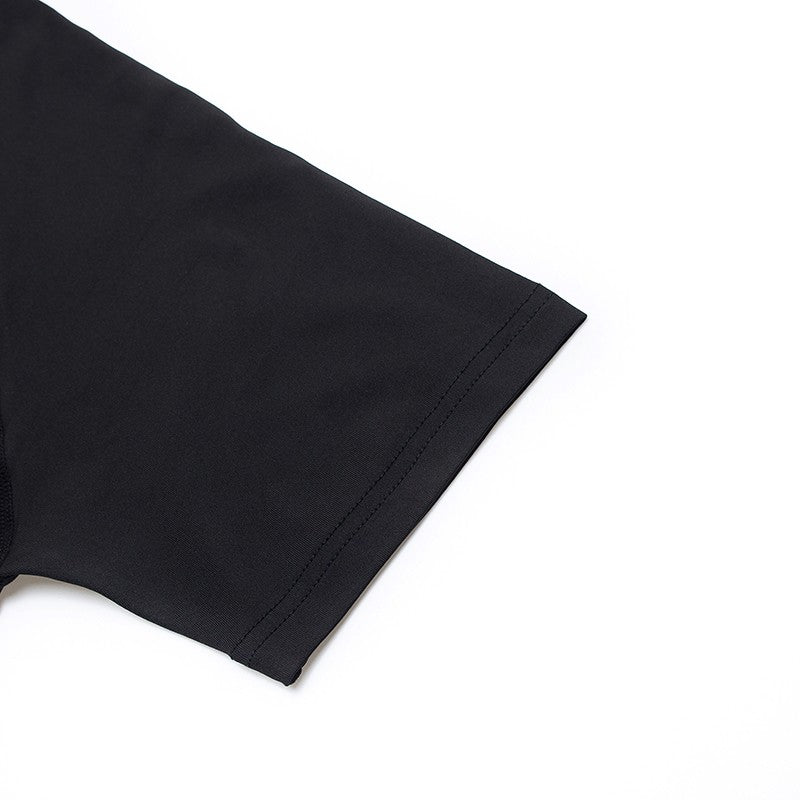 Men Running Compression T-shirt Short Sleeve Sport Tees Gym Fitness Sportshirts Male Jogging Tracksuit Homme Athletic Shirt Tops