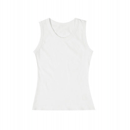 Men's vest solid color Breathable quick drying elastic sports vest men sleeveless undershirt fitness training running tank top