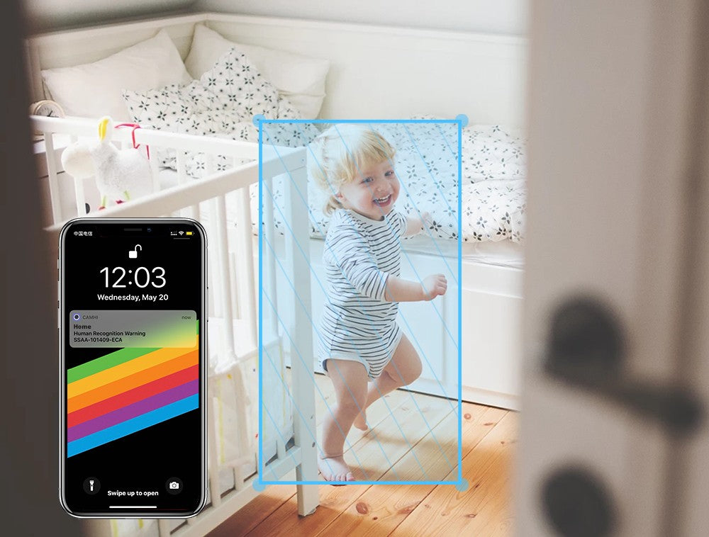 4MP IP Wifi Camera Wi-Fi 2MP 1080P Surveillance Camera Indoor Home Two Way Audio Wireless Security Camara 2.8mm Video CamHi Cam