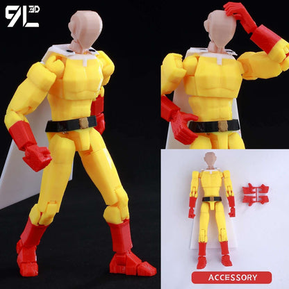 9L3D Lucky13 Titan 13 Ichigo Kurosaki Anime Action Figure Dummy 13 Espada Posável Máscara Oca Modelo Decoração Surpresa de Aniversário