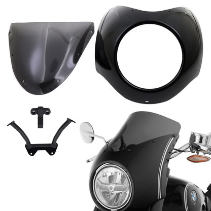 Windshield Windscreen For BMW R18 2020 2021 High Quality Headlight fairing Mount Kit for R 18 2020 2021 Motorcycle Parts