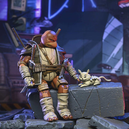 NECA Tartarugas Ninja Mutantes Adolescentes O Último Ronin Ultimate Yi Odyn Moja UnoRe-Evolution Boneco de Ação