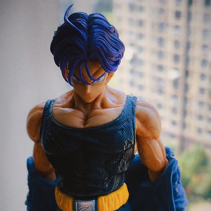 Bonecos de anime grandes de Dragon Ball do Rei Macaco, modelos de ornamentos periféricos, modelos de ornamentos de presente Gojita Begit Saiyajin