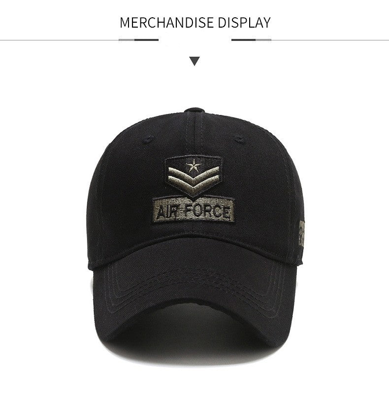 Four Seasons HatsMen's Trendy HatsKorean Casual HatsSpring and Autumn Outdoor SunhatsCamouflage Sunscreen Men's Baseball Caps