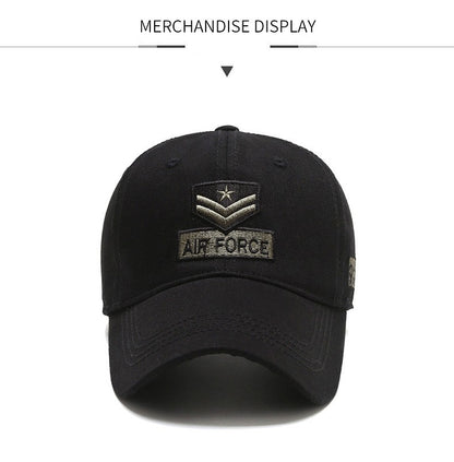 Four Seasons HatsMen's Trendy HatsKorean Casual HatsSpring and Autumn Outdoor SunhatsCamouflage Sunscreen Men's Baseball Caps