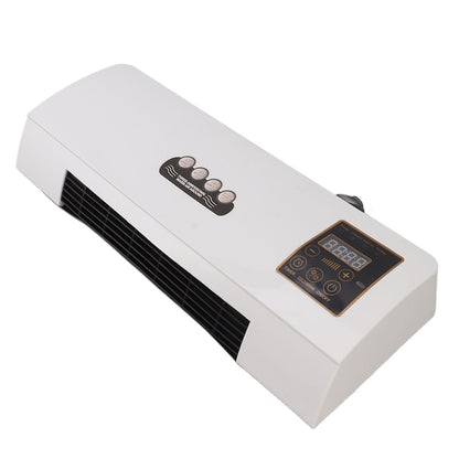 Ventilador Quente de Ar Condicionado de Parede, Controle Remoto de 10m, Aquecedor de Ar Condicionado de 1800W para Quarto