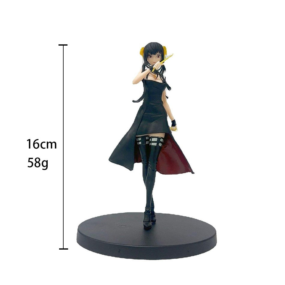 16CM SPY×FAMILY Boneco de Anime Kawaii Anya Forger Yor Forger, Bonecos de Ação, Estatueta em Pé, Modelo Colecionável, Brinquedos em Estoque