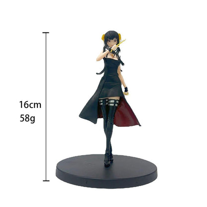 16CM SPY×FAMILY Boneco de Anime Kawaii Anya Forger Yor Forger, Bonecos de Ação, Estatueta em Pé, Modelo Colecionável, Brinquedos em Estoque