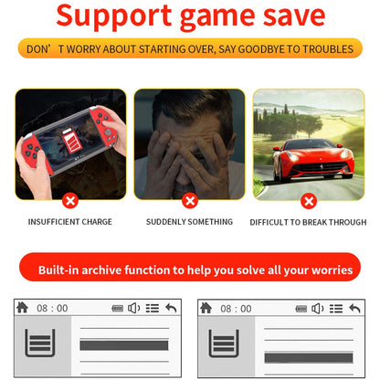 Portable Handheld Videogame TV Retro Video Game Console Arcade Player for Children Mini Machine Emulator Retrogame Gaming Device