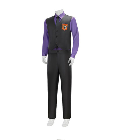Anime William Afton Cosplay Costume FNaF Purple Guy Costume Five Nights /at Freddy's Doujin Outfit Halloween Party Clothes