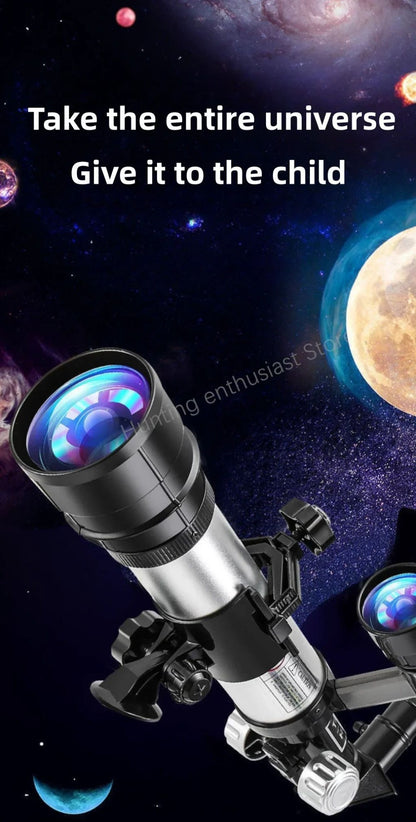 Potente Telescópio Astronômico Monocular Profissional de Alta Definição com Função de Observação Planetária de Alta Definição
