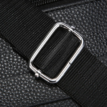 New Style Casual Men's Single Shoulder Bag - Portable Side-Hand Carrying Bag With Wrist Strap - Business-Style Crossbody Bag