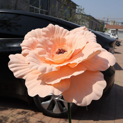 40/50cm Artificial Peony Wedding Party Decoration Large Flower Show Props Fake Flowers DIY Flower Background Wall Decoration