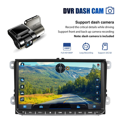 Rádio automotivo ESSGOO 9" Carplay para Volkswagen Golf 5 6 Passat Polo Jetta, Android Auto, multimídia, sistemas inteligentes para carros