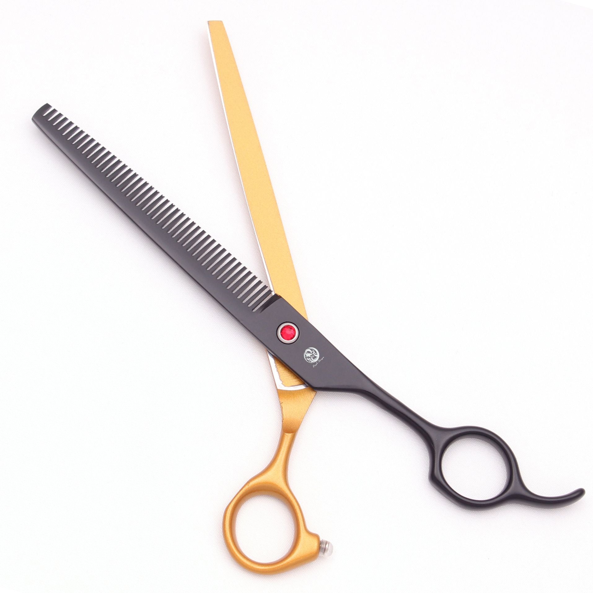 Dog Grooming Scissors Professional Stainless 7.5" Pet Hairdressing Scissors Dog Curved Scissors Thinning Shears Color Comb Z3088