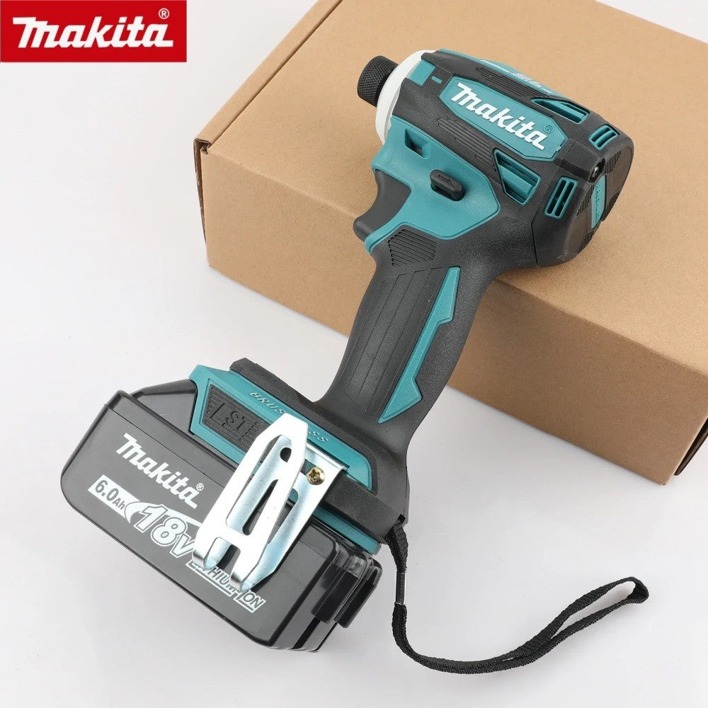 Parafusadeira de Impacto Sem Fio Makita DTD172 LXT BL com Motor Brushless 18V Furadeira Elétrica para Madeira, Parafuso, Modo T 180 N·M Ferramentas Elétricas