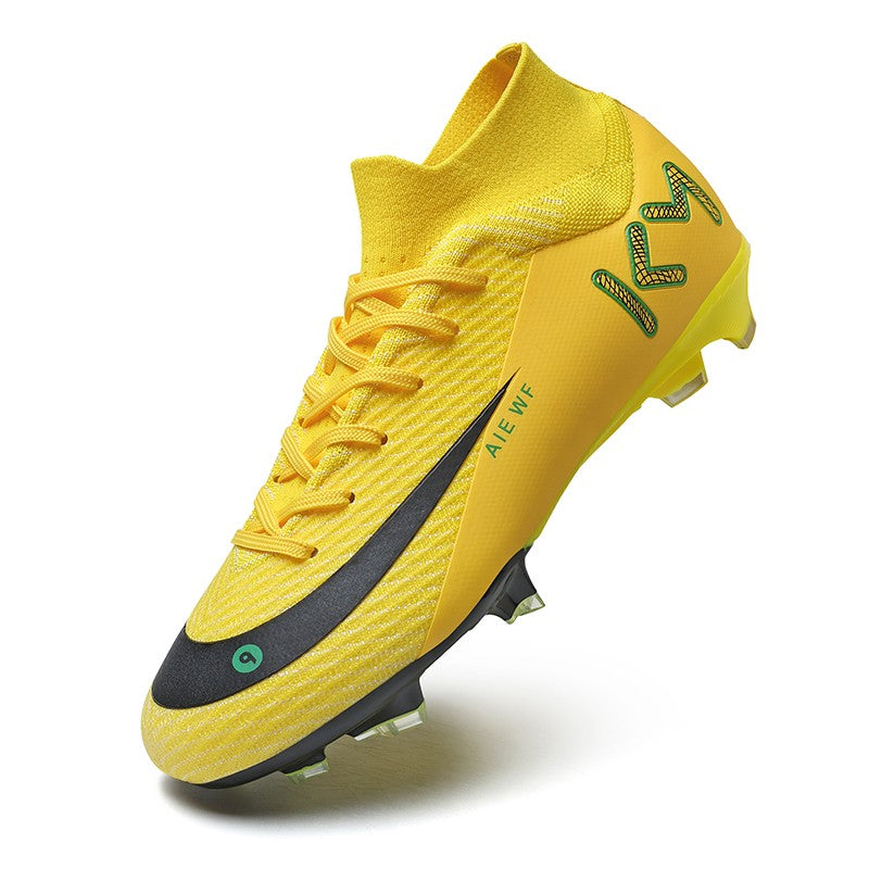 New Men Soccer Shoes Adult Futsal Sport Indoor Football Boots Cleats Non-Slip Boys Grass Ultralight Turf Comfortable Match