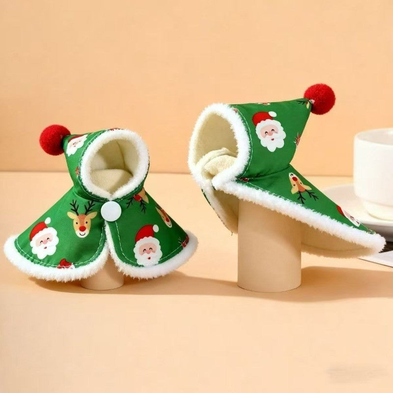 ???Roupa Quentinha de Inverno Tema Natal Fantasia para Pássaros Suprimentos para Pássaros de Estimação Roupas de Pássaros para Exterior Acessórios para Pássaros ??