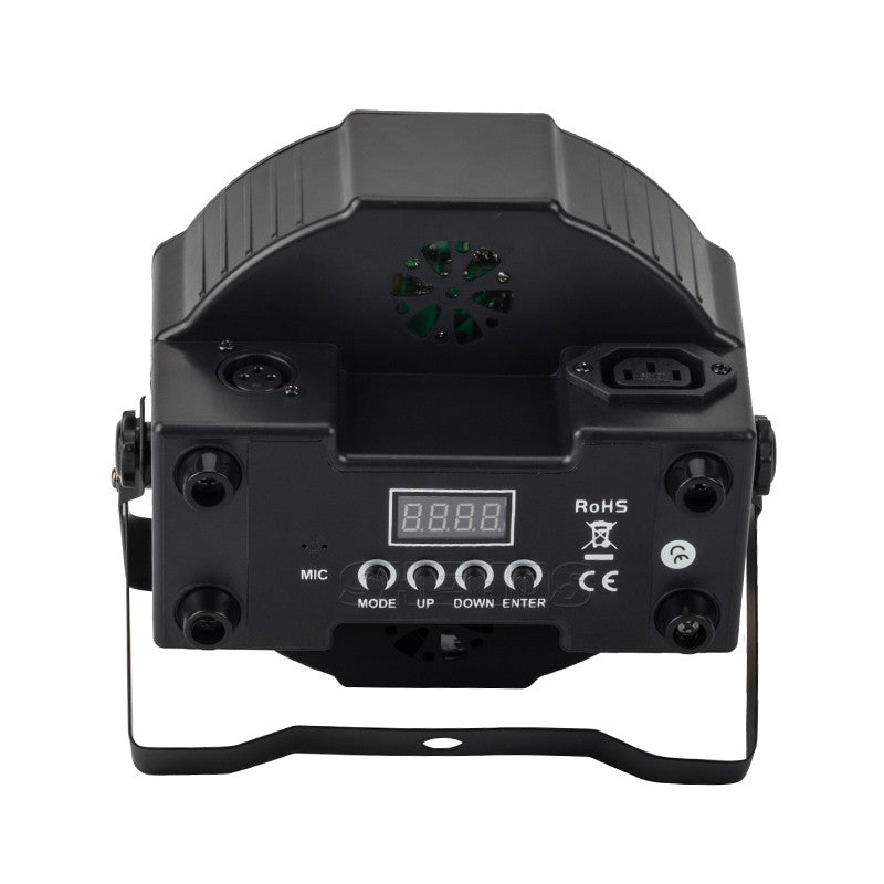 SHEHDS 1pcs LED 7x12W  Par Light 7x18W RGBWA+UV Moving Head Light Wash DMX 512  DJ Dicso Nightclub Party Christmas Audience