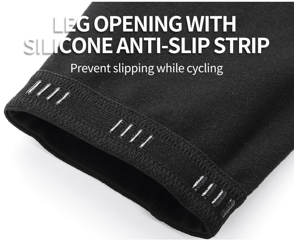 WOSAWE Men's Cycling Jersey Set Winter Fleece Cycling Jacket Pants Warm Long-sleeved Suit Bike Bicycle Jacket Riding Suit