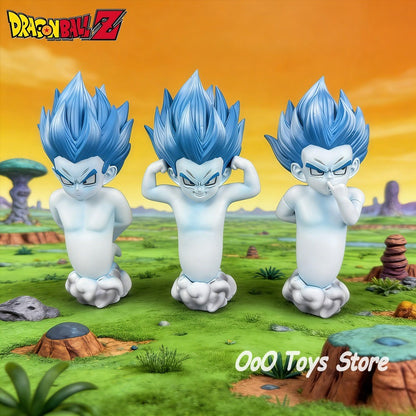 14,5cm/5,71in Boneco de Anime Dragon Ball Z Gotenks Fantasma Action Figures Pvc Estátua Notilucente Coleção Modelo Brinquedos Presentes
