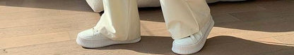 Calças Masculinas Largas de Terno Perna Larga Reta Estilosa Coreana Avaliações Muitas Calças Masculinas de Verão Roupas Oferta 2025 Moda Calças Sociais