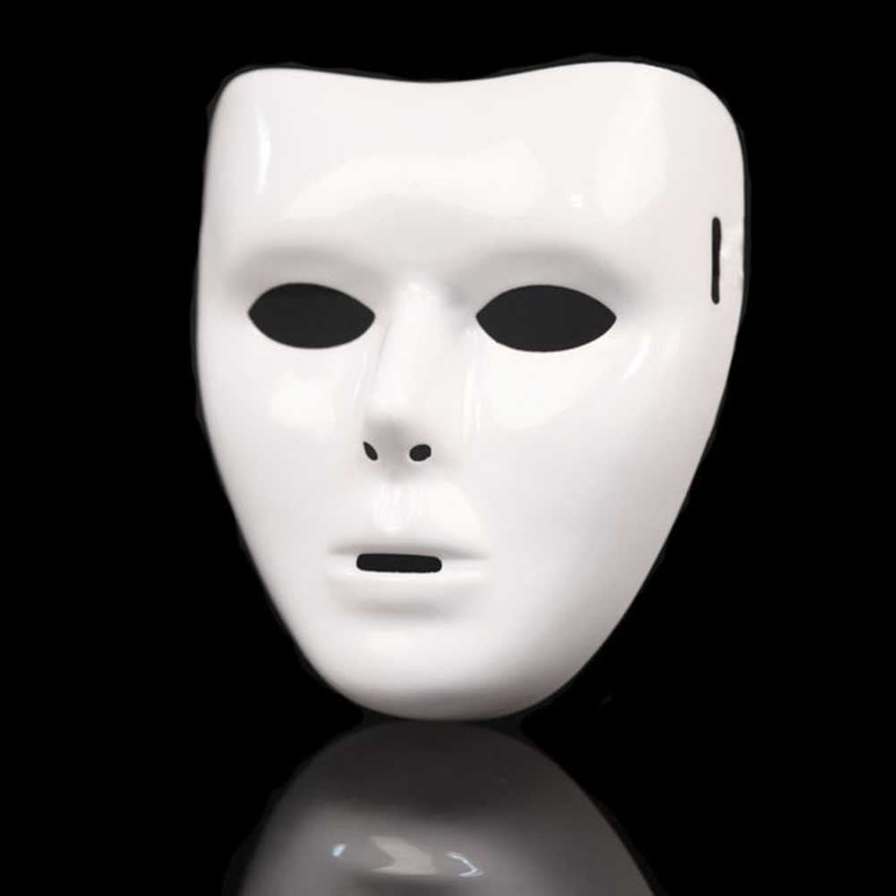 Halloween Jabba WockeeZ Dance Mask Hip-Hop Street Dance White Performances Mask For Man Women White Face Mask Cosplay Props