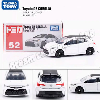 1:64 TOMICA Series Ferrari SP3 BMW I4 Carros Miniatura de Metal para Coleção Brinquedo de Presente Atacado