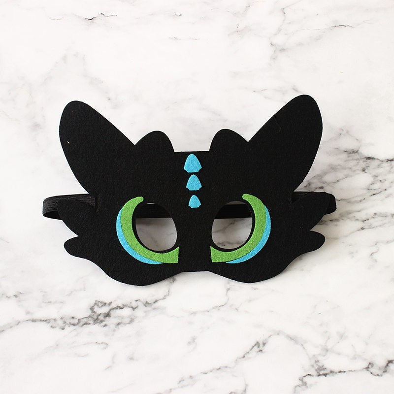 Dinosaur Cloak Costume for Children, Toothless Dragon Cosplay, Cape for Boys and Girl, Birthday Party, Fancy Cape, Mask Clothing
