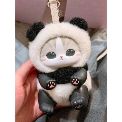 In Stock 100% Original Mofusand Cat Series Blind Box Shark Cat Surprised Box Toy Ornaments Mofusand Blind Box Plush Keychain
