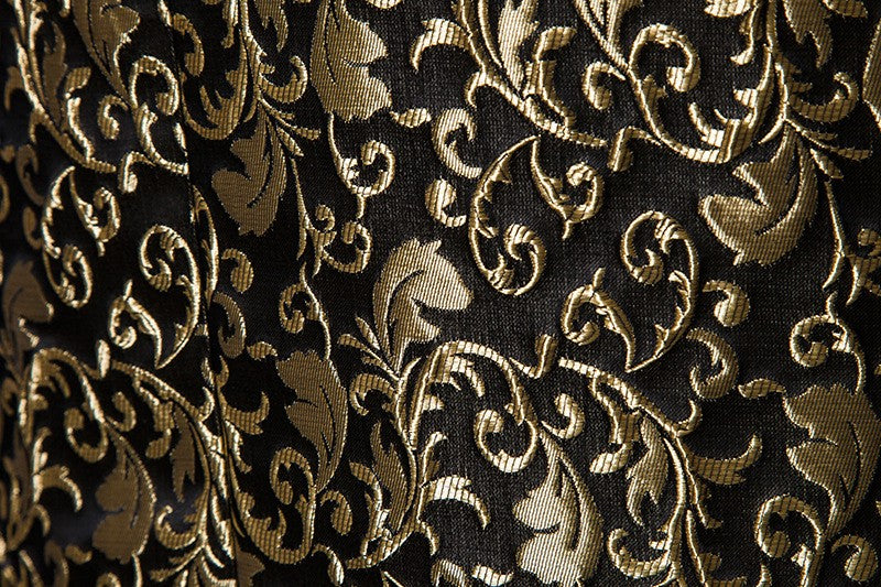 Men's Floral Party Dress Suit Stylish Dinner Jacket Wedding Blazer Prom Tuxedo