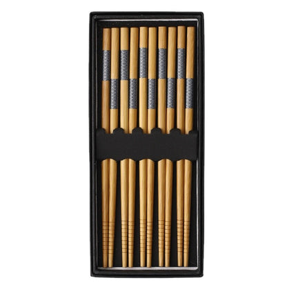 5 pares de pauzinhos japoneses para sushi, antiderrapantes, reutilizáveis, chineses, utensílios de mesa, presente, ferramentas de cozinha
